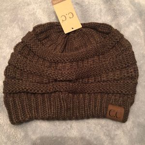 New Olive CC beanie